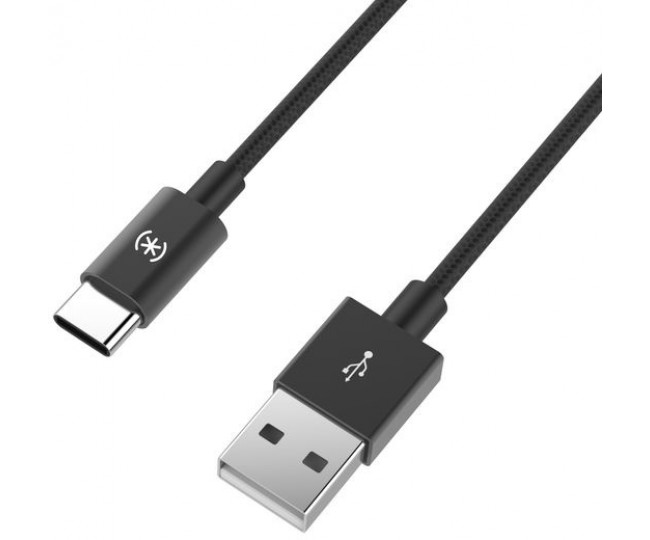 Кабель Speck USB-C To USB 3.0 cloth braid - Black (SP-104689-1050)